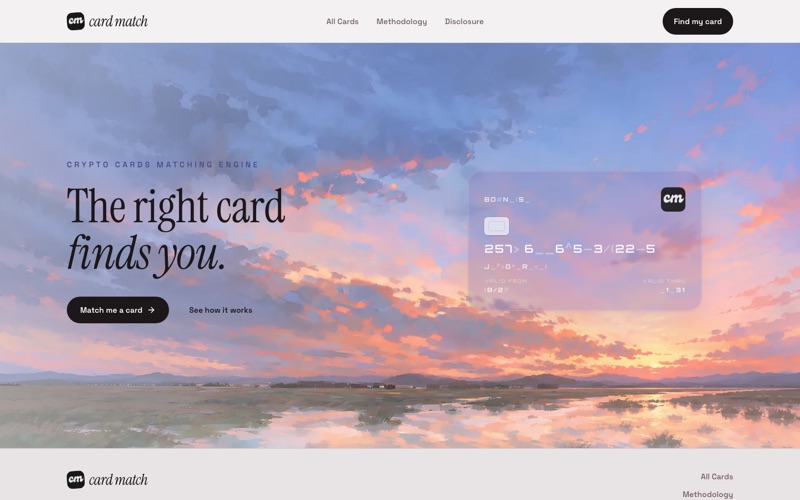 Screenshot of cardmatch
